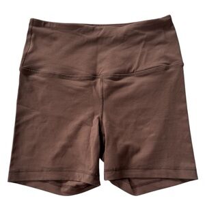 Brown Yoga Shorts